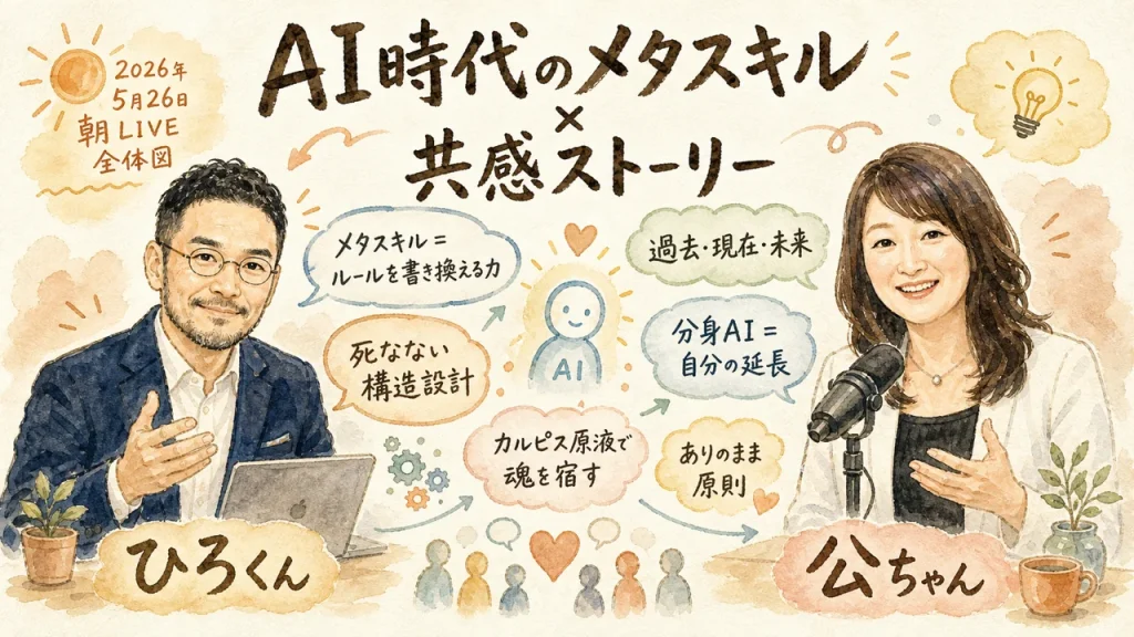 LIVE 2026-05-26 メタスキル×共感ストーリー overview