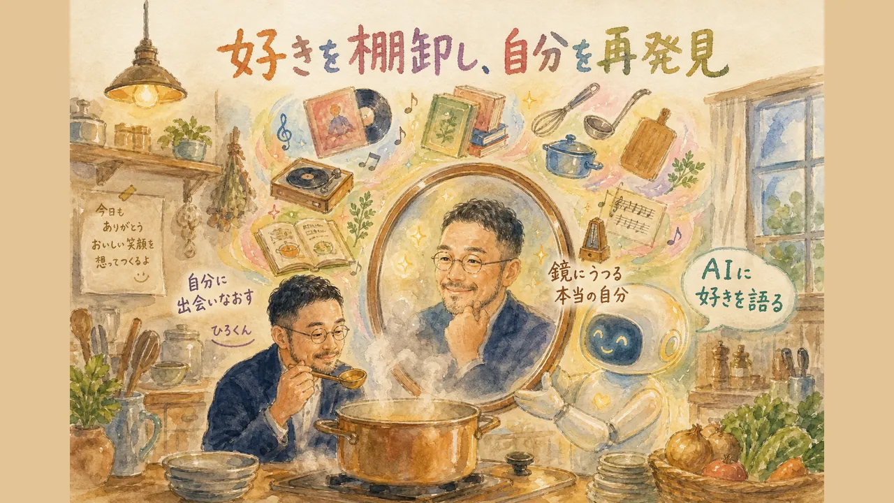 好きをAIに棚卸ししてもらう時間は自分を再発見する時間