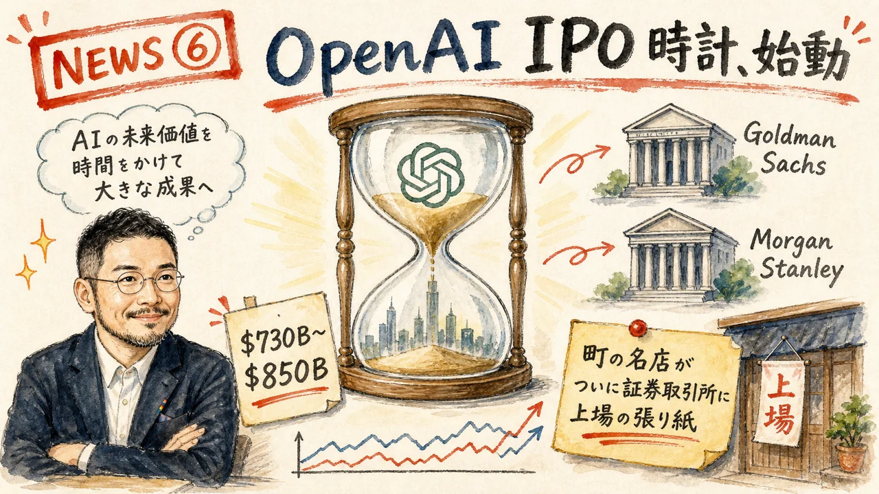 ヘッドライン6番目 OpenAI 
