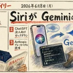 iPhone SiriがGeminiで激変？xAI Grokがターミナルへ、Anthropic”ブレーキ”警告【最新AIニュース解説】2026年6月8日号
