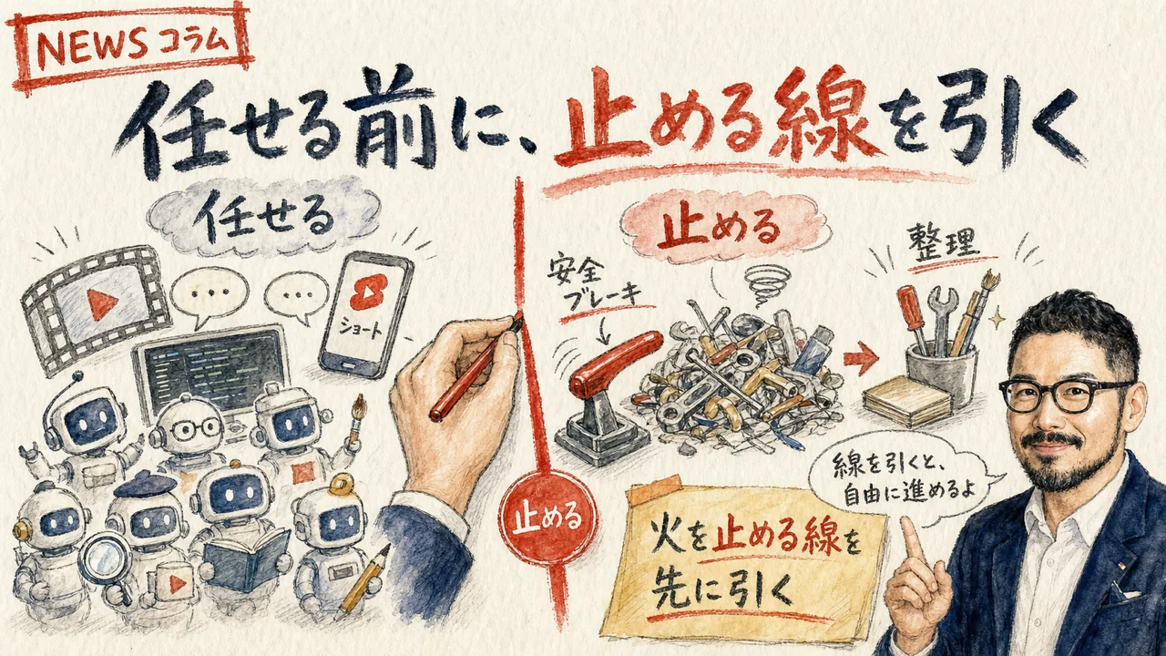 ひろくんが今日のテーマから感じたことを語るコラム図解