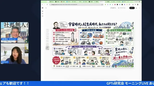 LIVEシーン：公ちゃんが「好きを掘り起こす」話をする場面