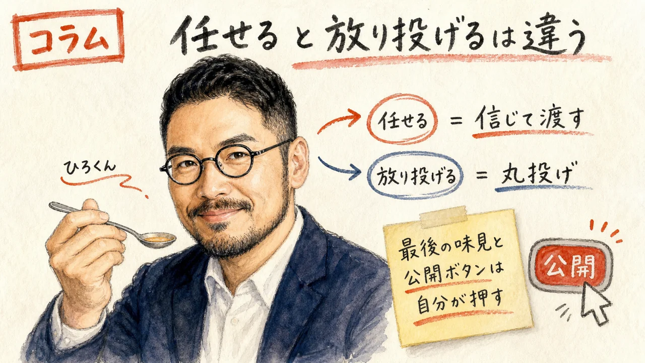 ひろくんが委ねるOSと思想の継承を語るコラム図解