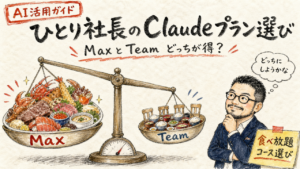 ひとり社長のClaudeプラン選び カバー図解