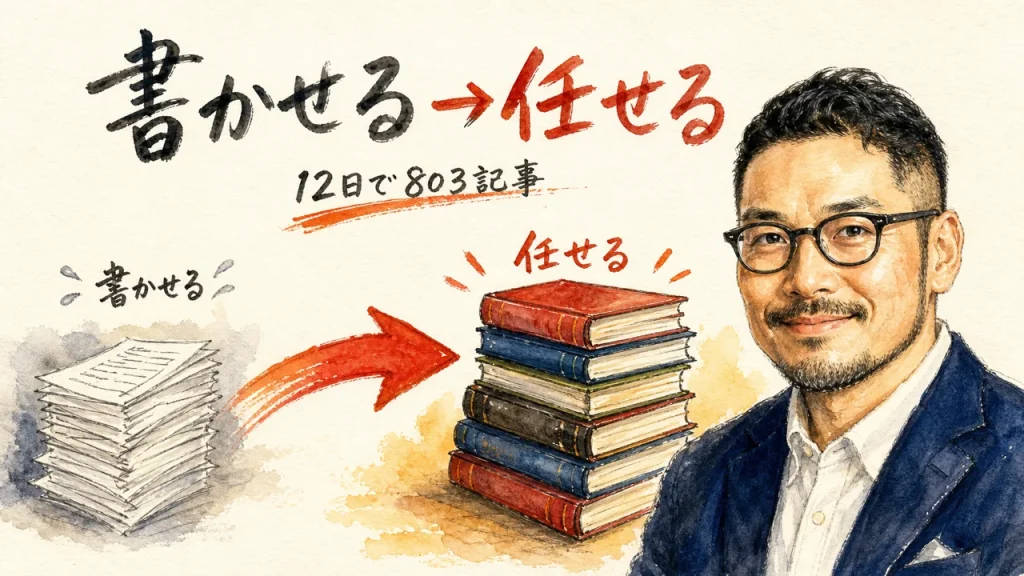書かせるから任せるへアイキャッチ