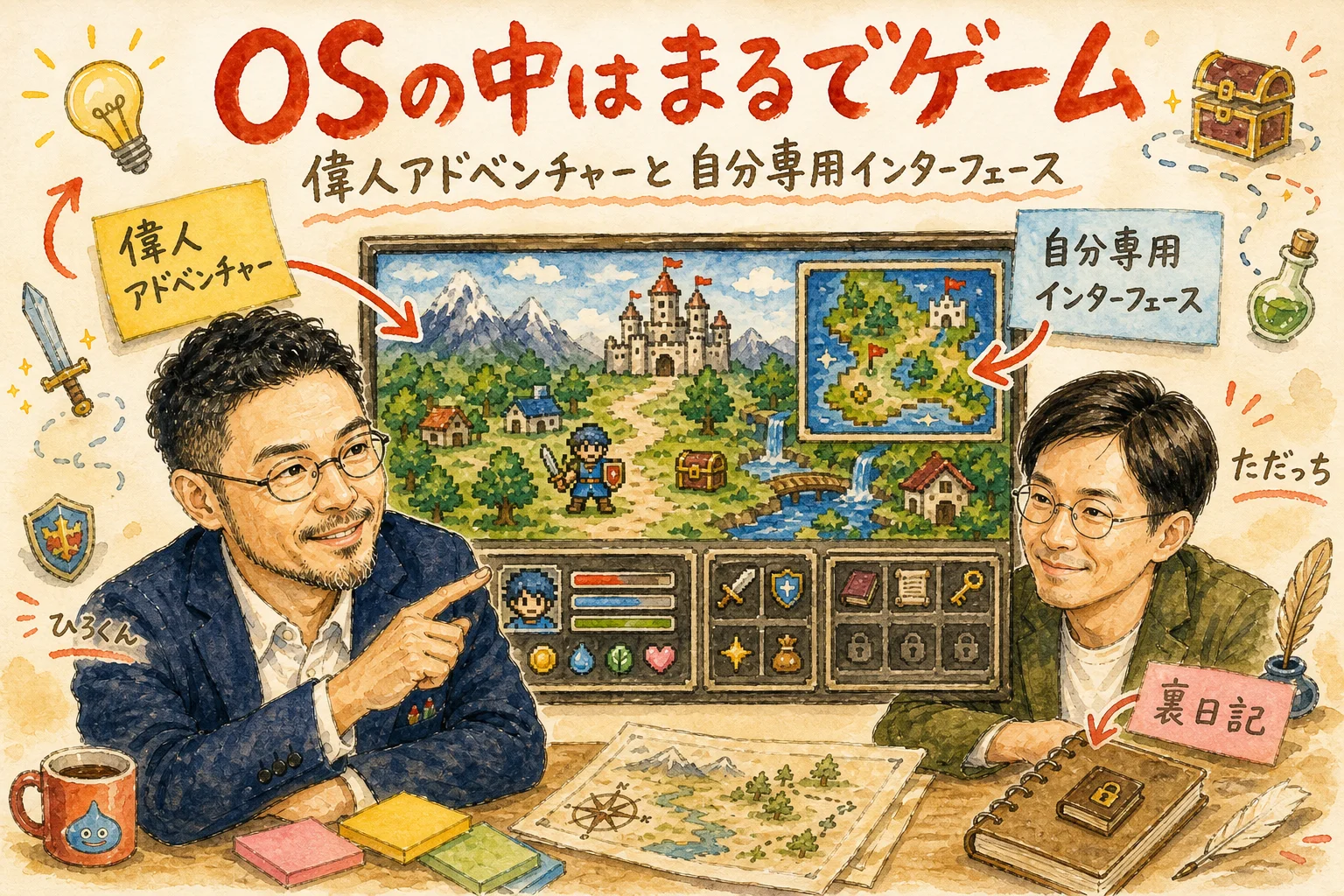 OSの中はゲーム