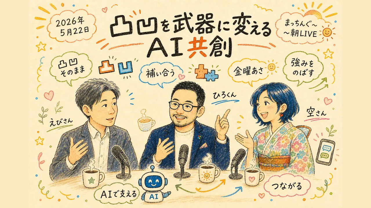 凸凹を武器に変えるAI共創──まっちんぐーが目指す世界