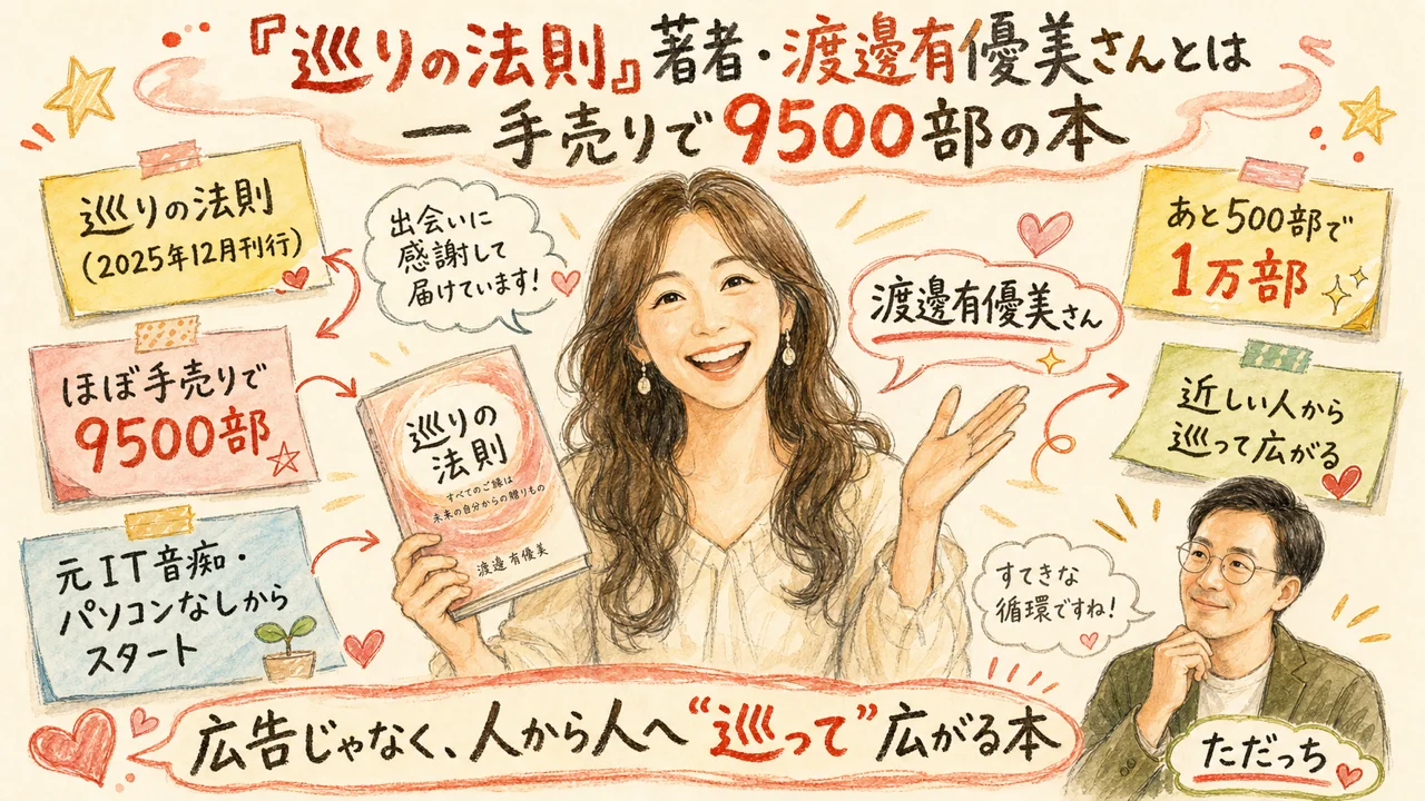巡りの法則 著者 渡邊有優美さんとは