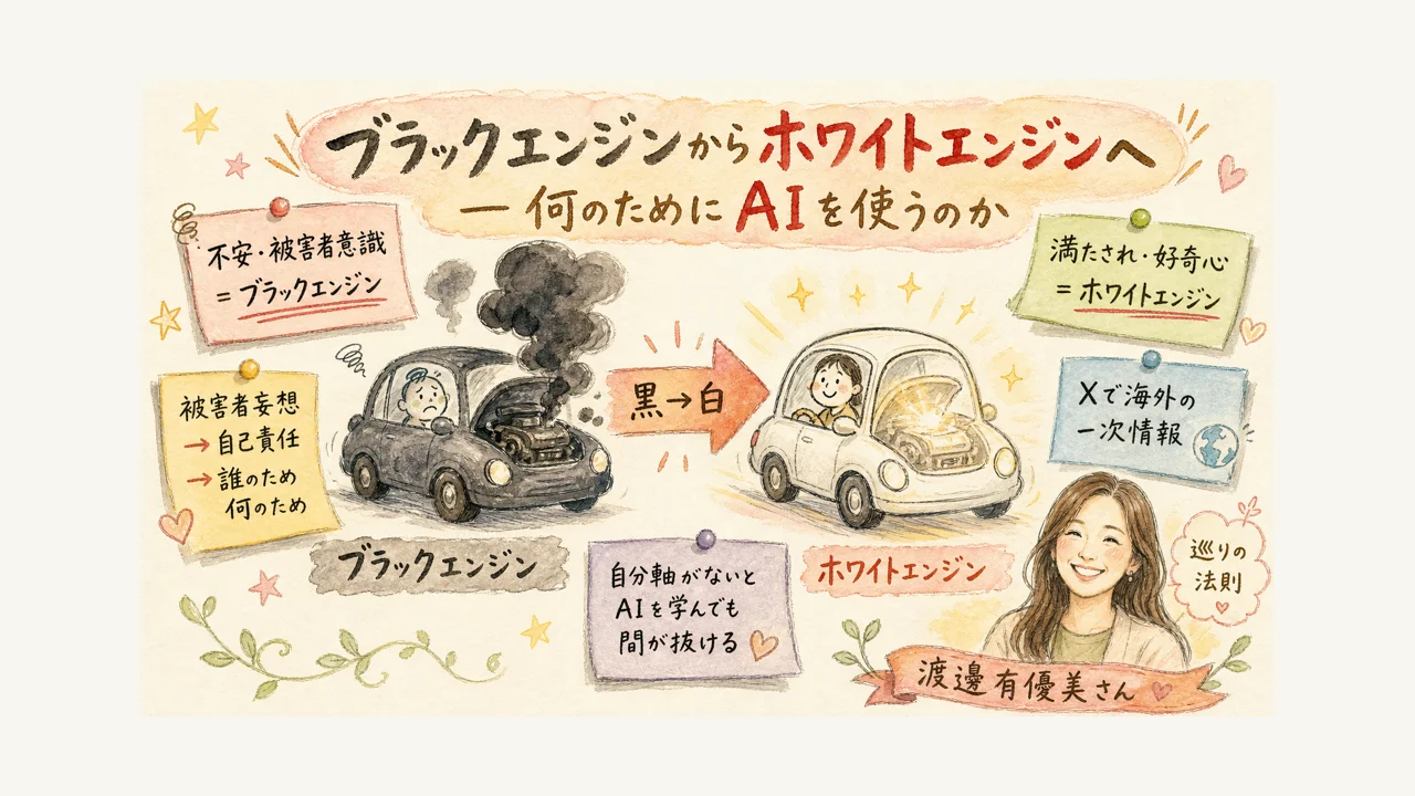 ブラックエンジンからホワイトエンジンへ 何のためにAIを使うのか
