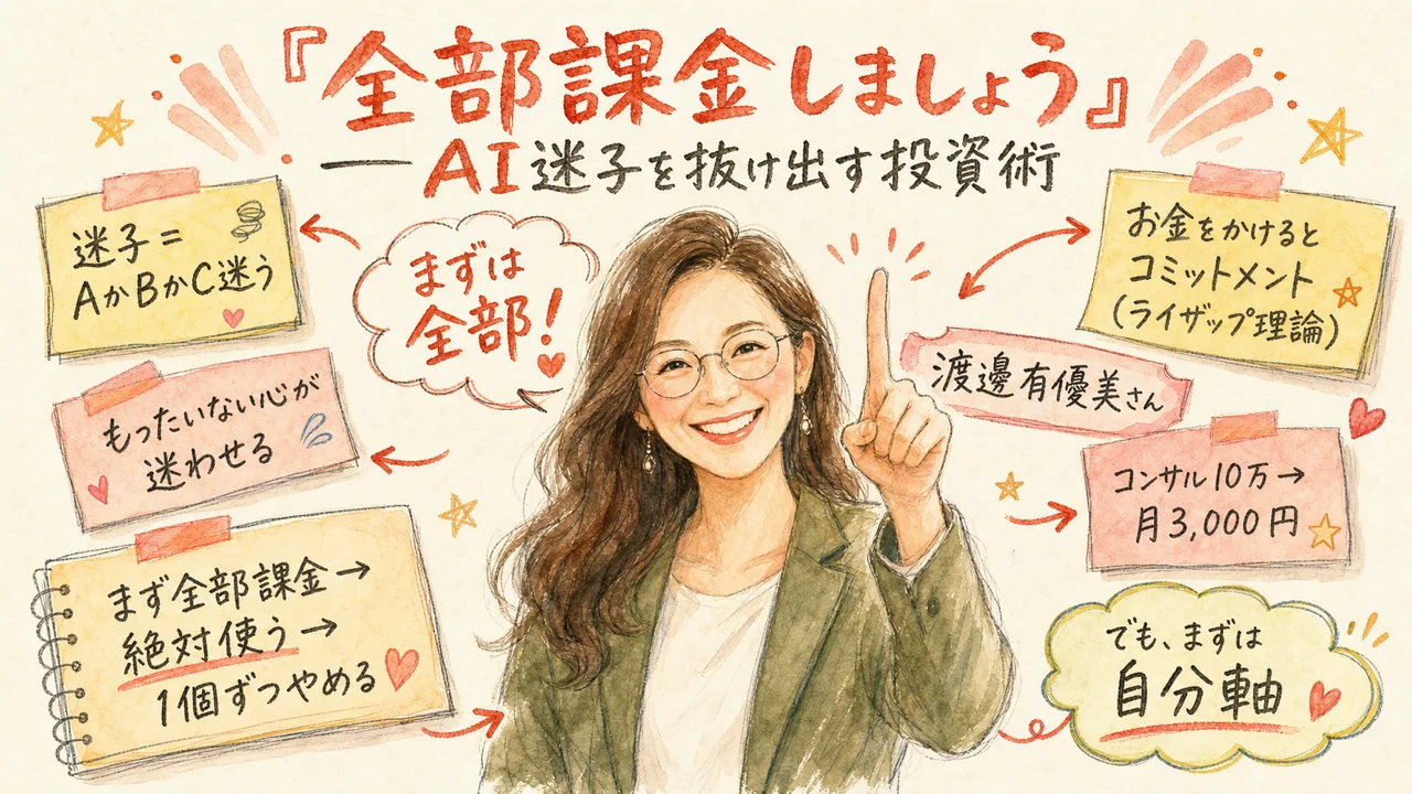 全部課金しましょう AI迷子を抜け出す投資術