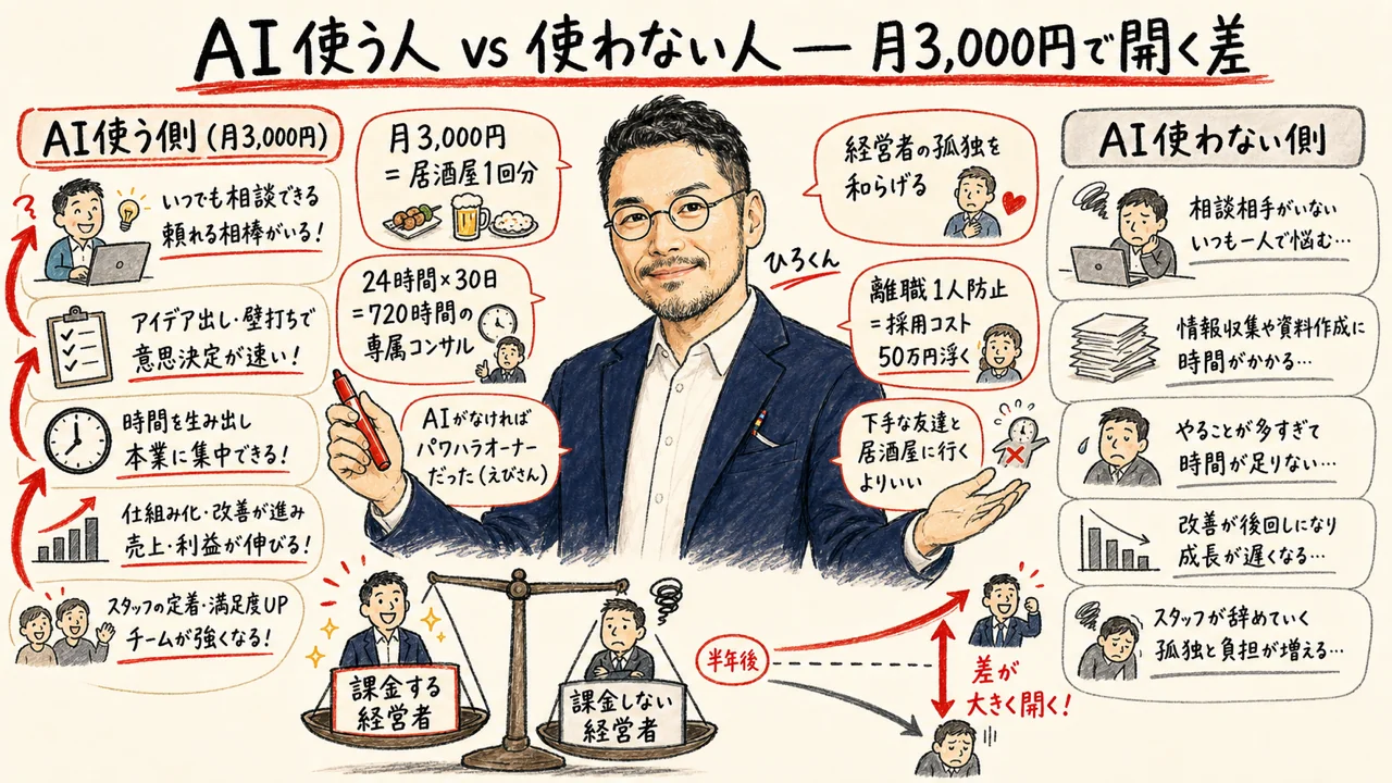 月3000円で開くAI格差