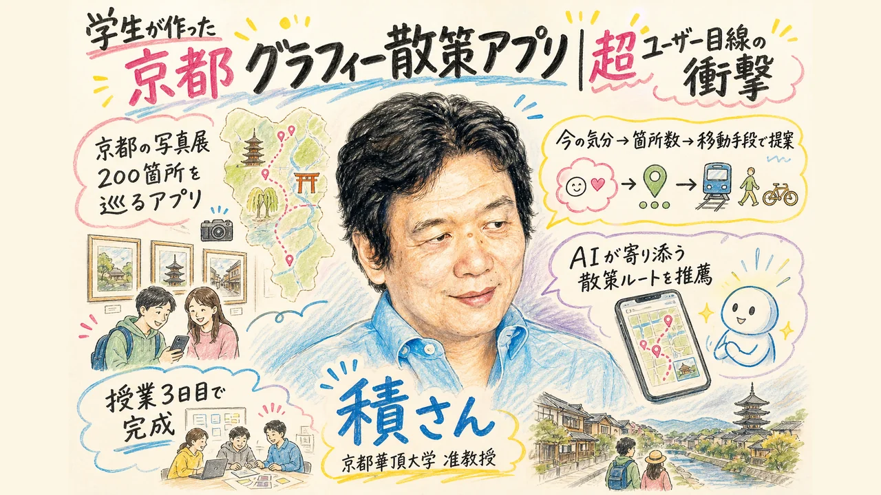 学生が作った京都グラフィー散策アプリ｜超ユーザー目線の衝撃