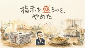 指示を盛るのをやめた—Claude Codeを仕組みに委ねる