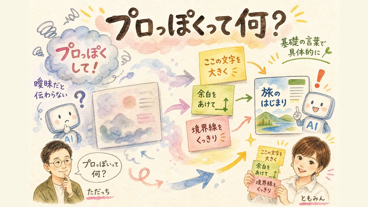 プロっぽいを言語化する図解