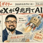 SpaceXがCursorを9兆円で買収、顧客対応AIも争奪戦【最新AIニュース解説】2026年6月17日号