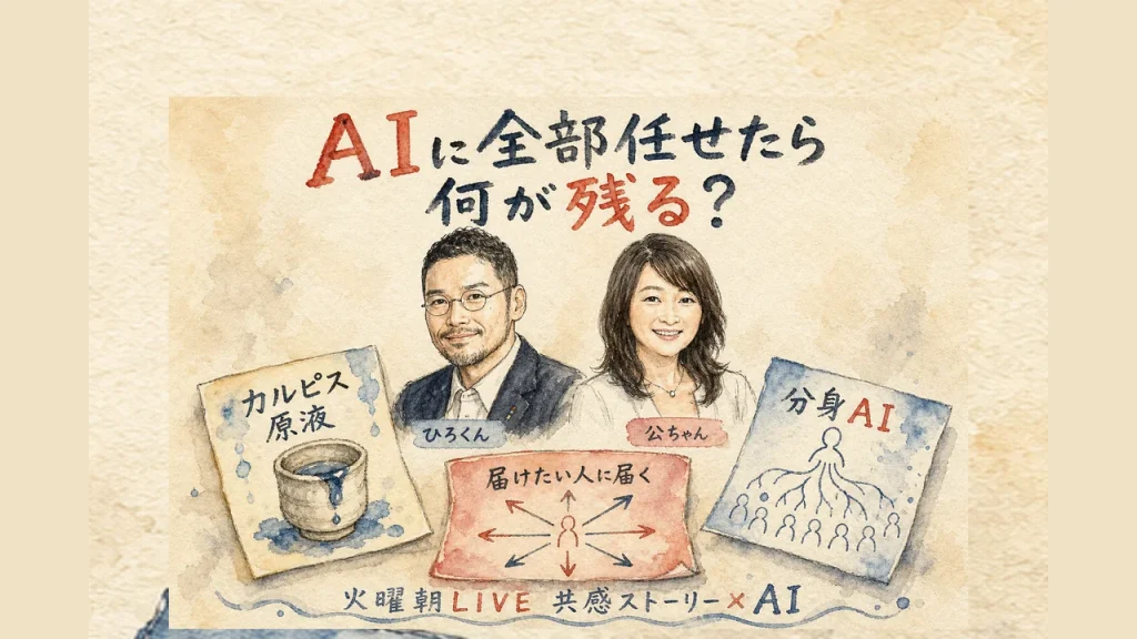 共感ストーリー×AI 全体図解