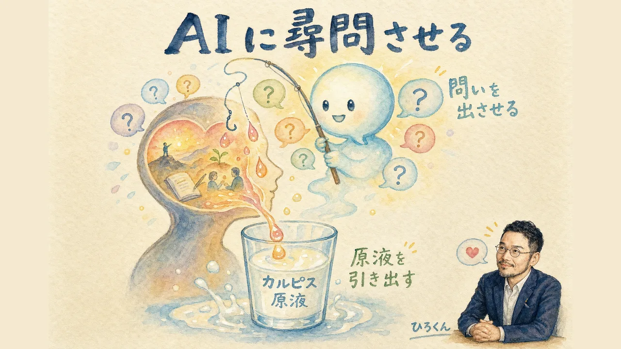 grill-meとは AIに尋問させて原液を引き出す