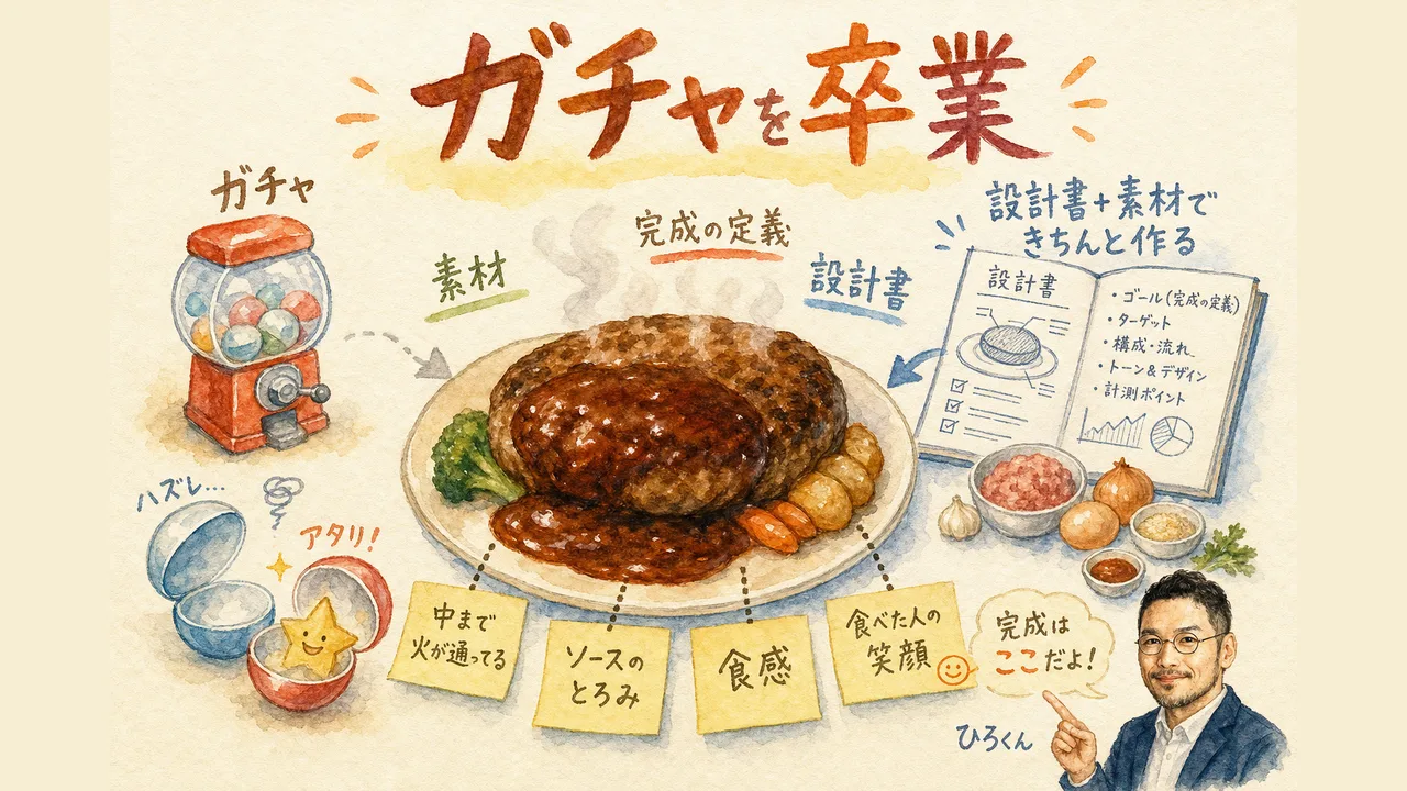 なぜグリルミーが効くのか 売れるLP作ってのガチャを卒業する