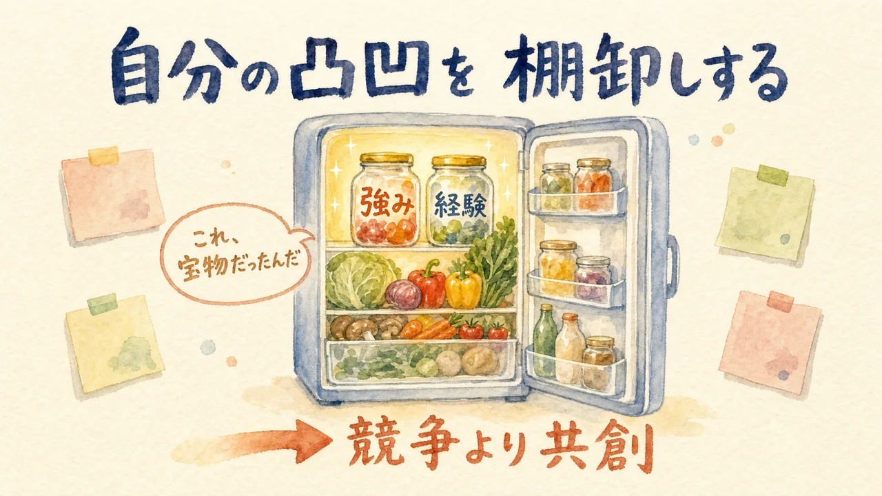 自分の凸凹を棚卸しする＝誰に届けるかの起点