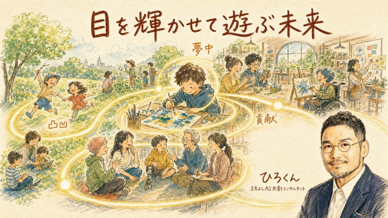大人も子どもも凸凹のまま夢中に遊び探求し貢献の輪を広げる未来
