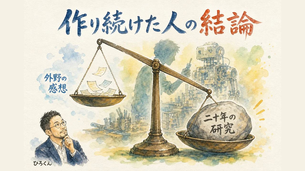 作り続けた人の結論 図解グラレコ