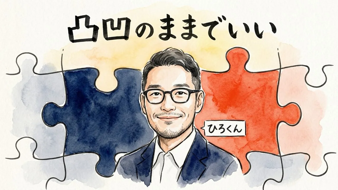 凸凹のままでいい