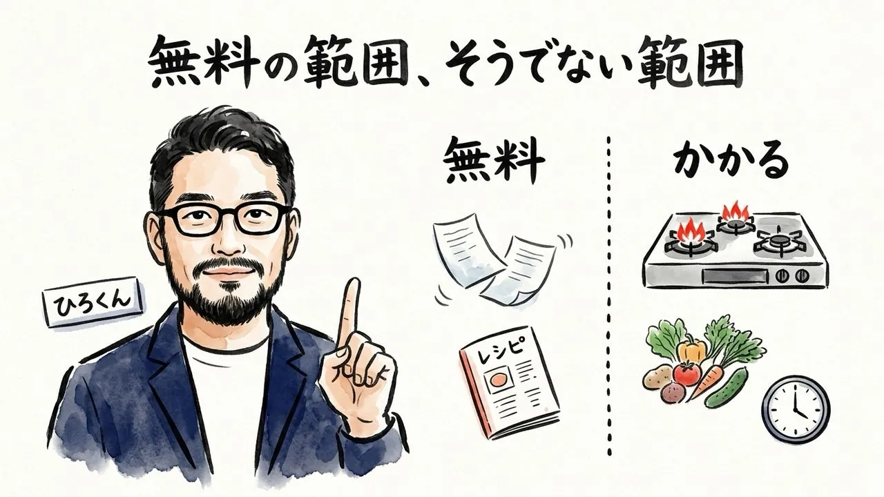 「実質無料」は言いすぎだと思う