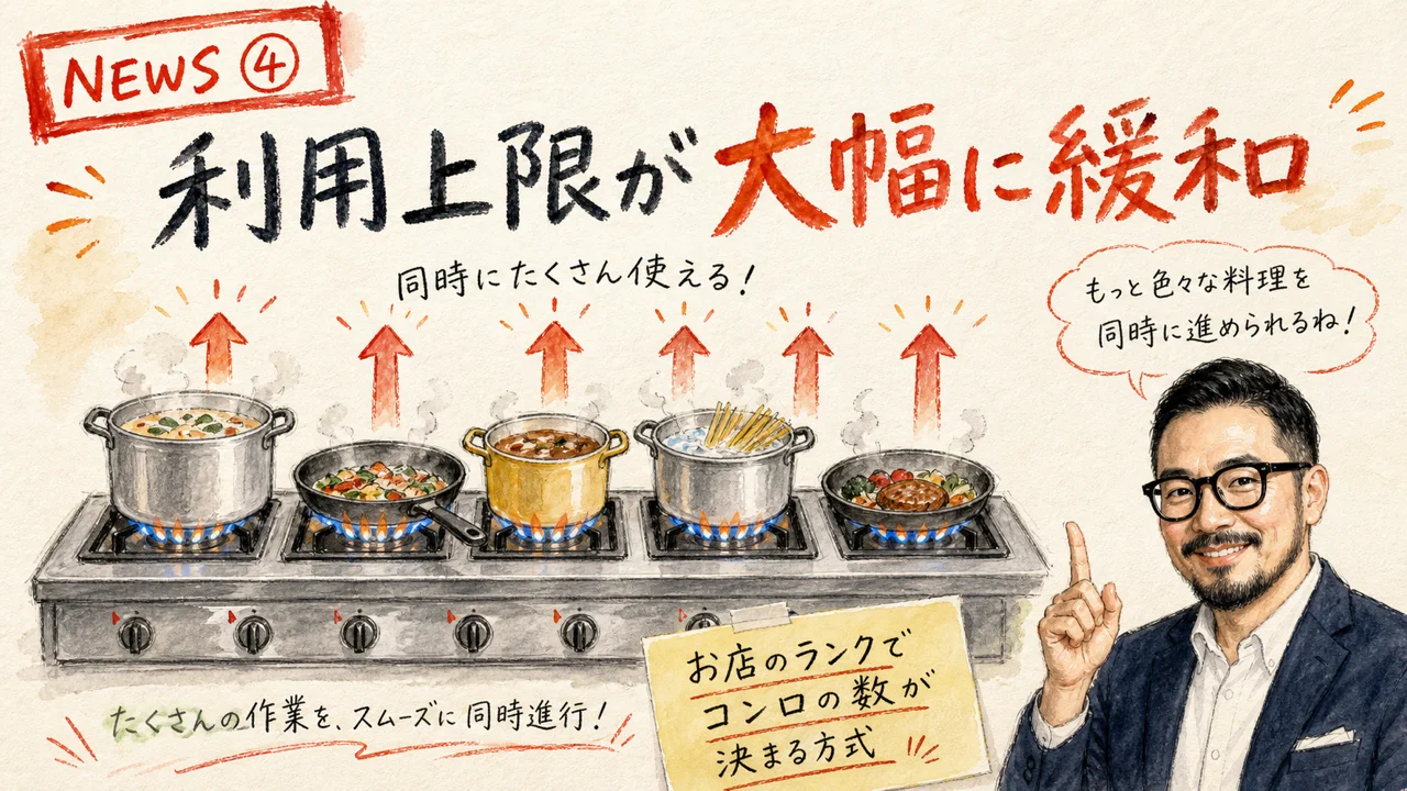 Claude Platformのレート制限緩和を示すひろくんの図解