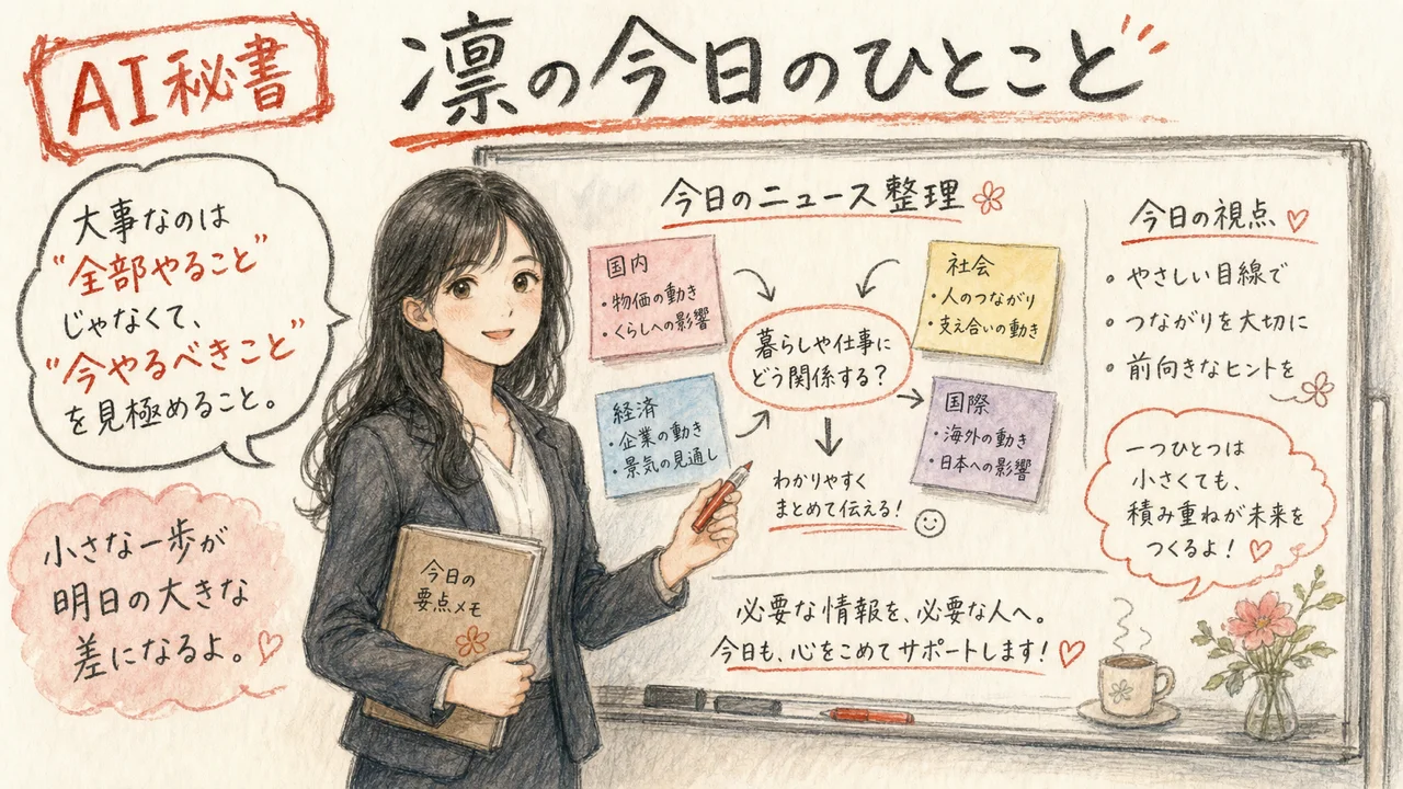 凛の今日のひとこと図解