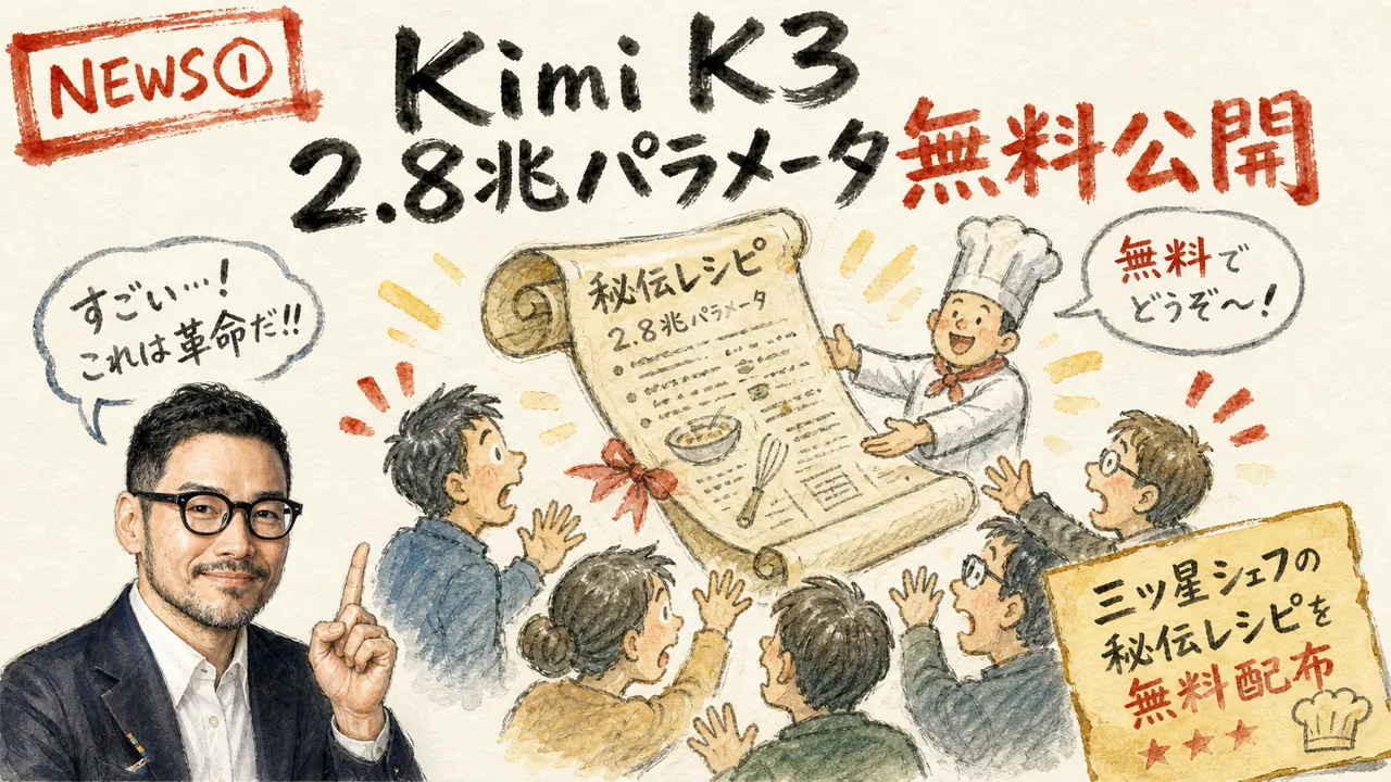 Kimi K3 オープンウェイト公開 グラレコ