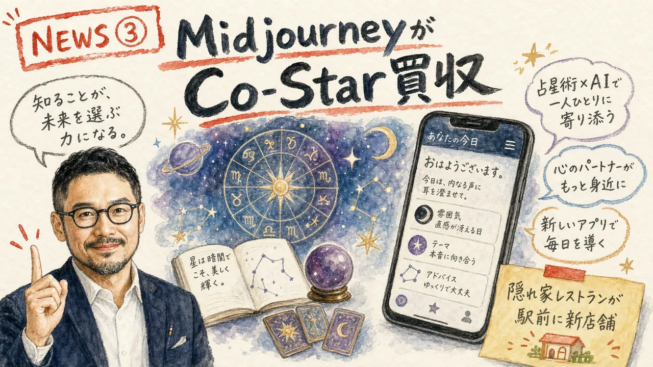 Midjourney Co-Star買収 グラレコ