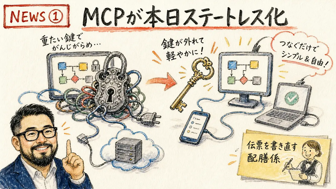 MCPステートレス化 グラレコ