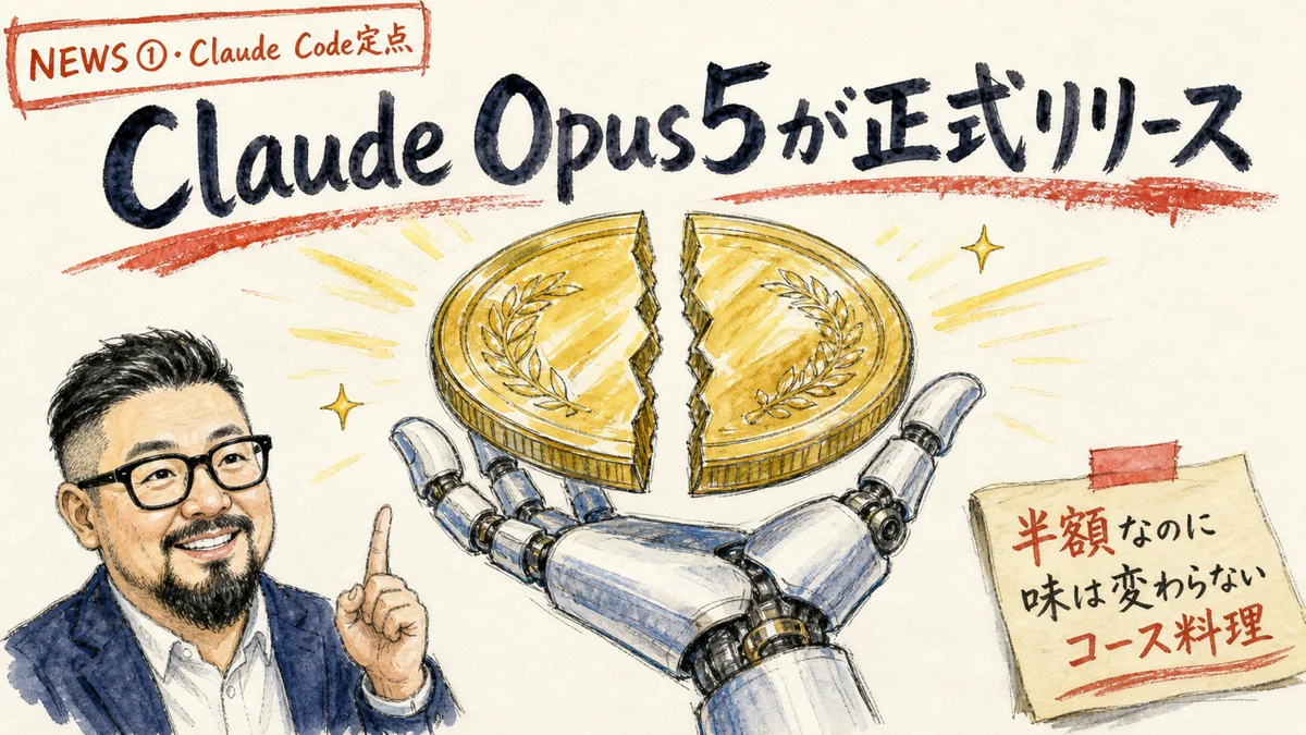 Claude Opus5正式リリース グラレコ