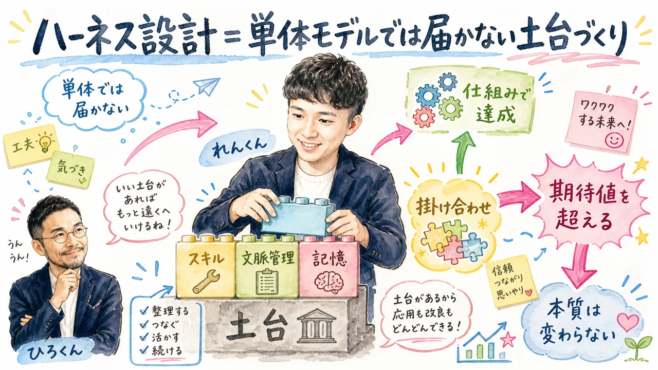 ハーネス設計を解説するれんくん