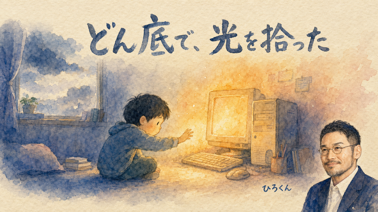 兄の死、父の暴力、そして引きこもり——中卒の少年が拾った一台のパソコン