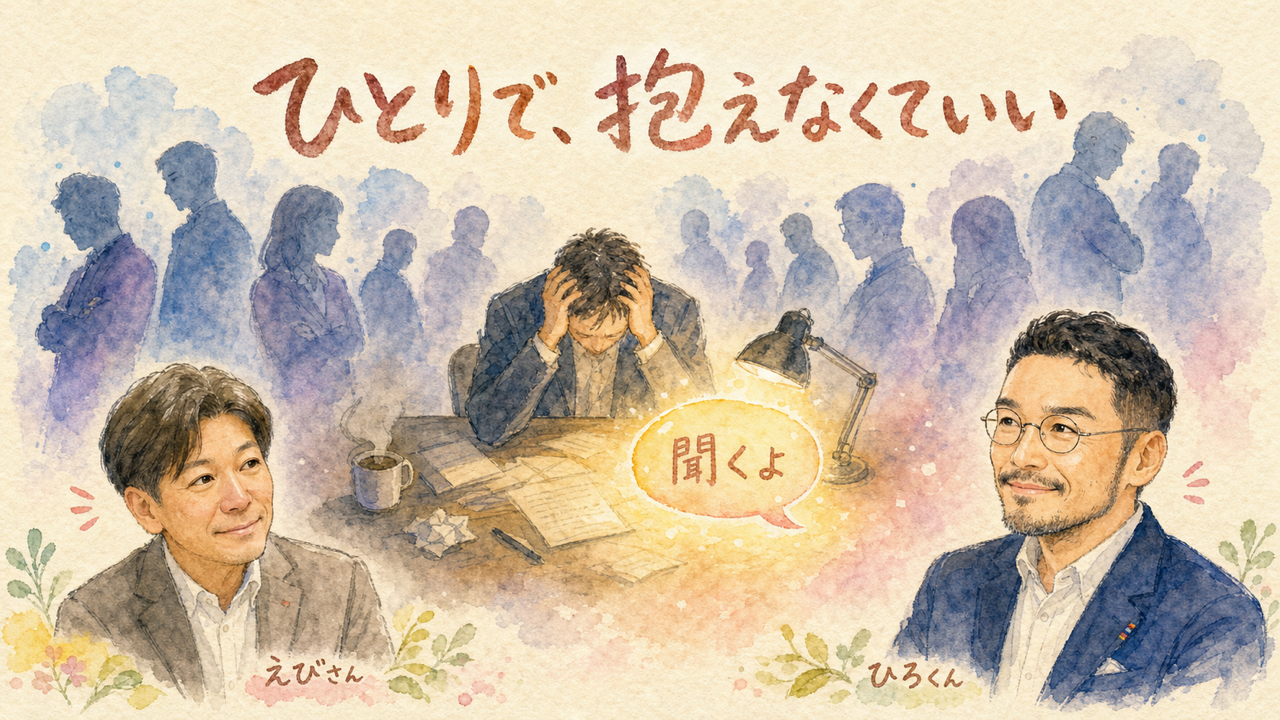 相談する相手がいない社長へ——「全員が敵に見えてくる」あの孤独の正体