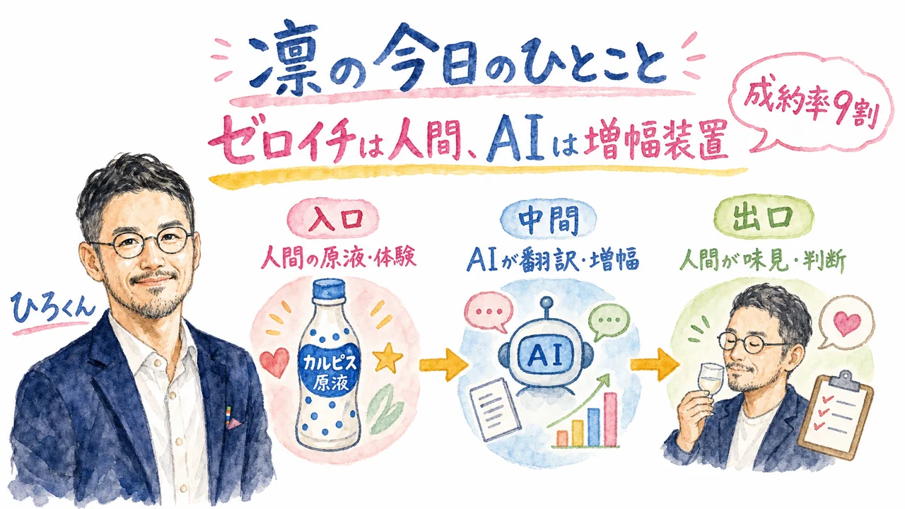 凛の今日のひとこと
