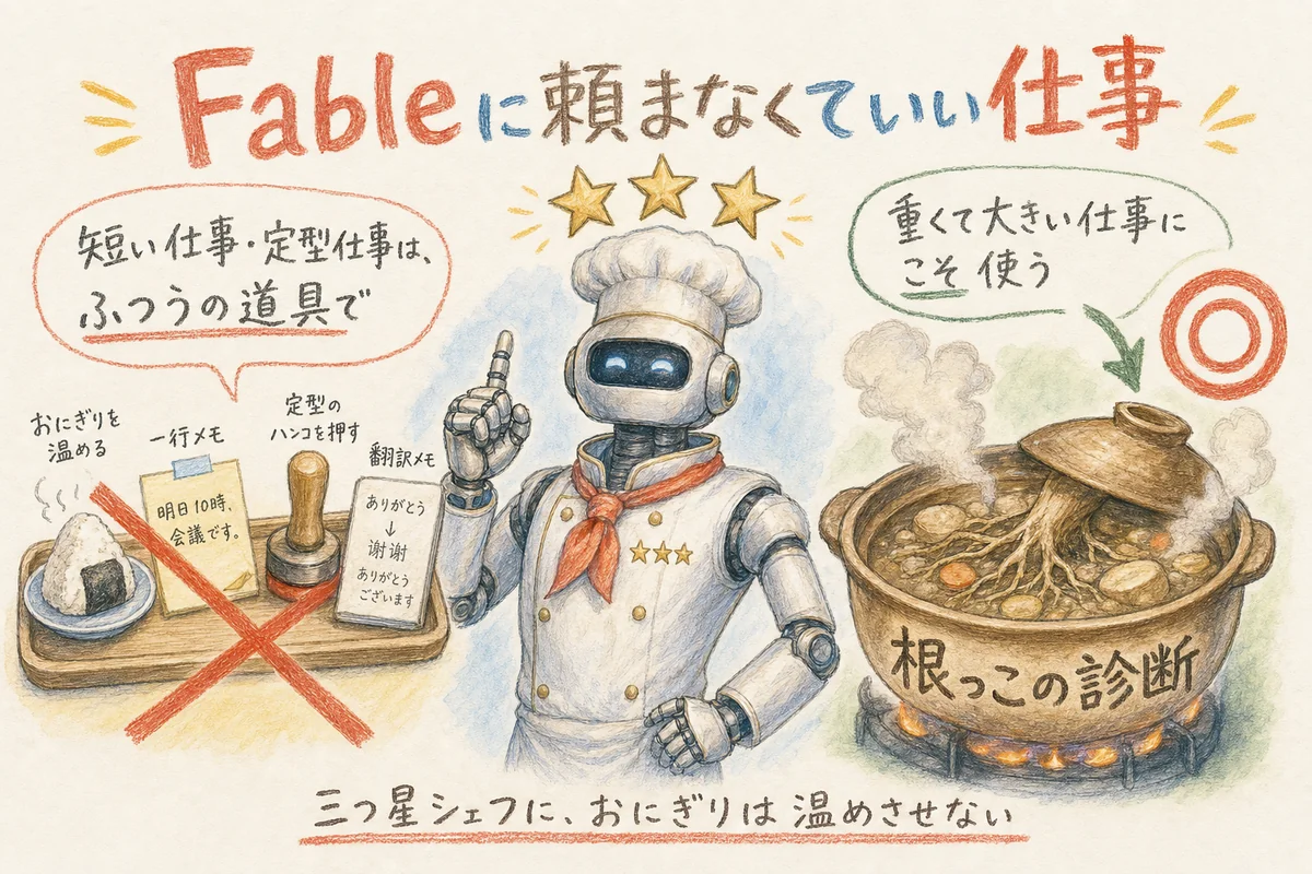三つ星シェフに、おにぎりは温めさせない