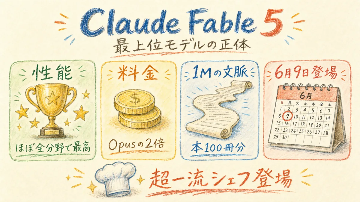 Claude Fable 5の基本情報図解