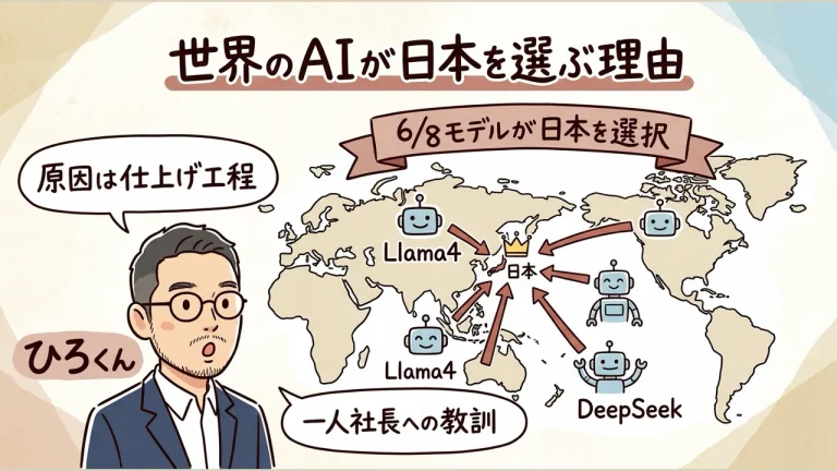 世界のAIが日本を選ぶ理由の全体図解
