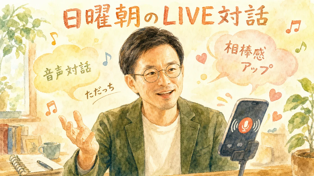 ただっちが今週いちばん唸った「ChatGPT Liveの音声対話」
