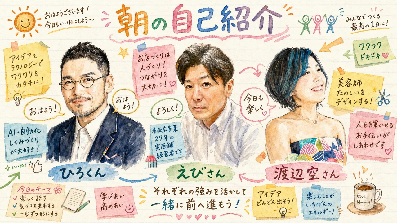 開幕トーク 自己紹介とそらさん本音インタビューの始まり 見出し画像