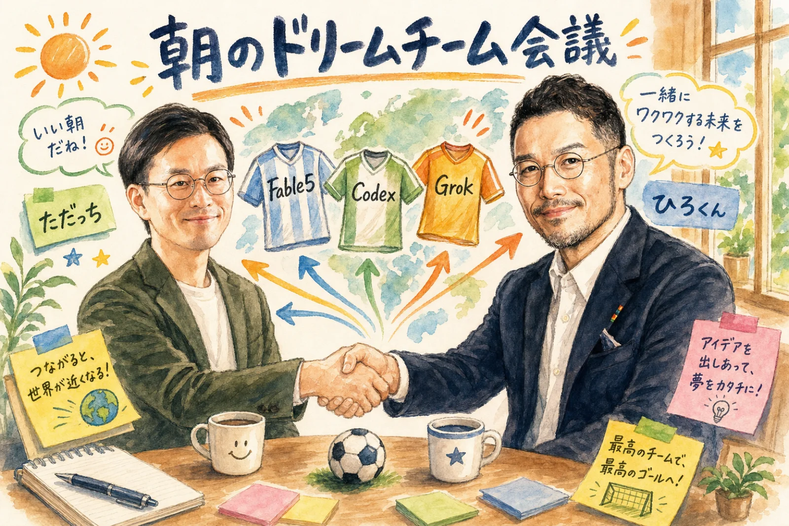 最新AIはぜんぶ器 ひろくんとただっちの自己紹介