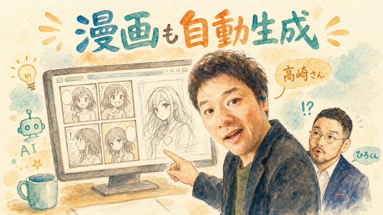 漫画家特化AI Comic Maker 見出し画像