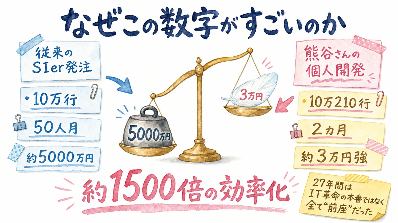 なぜこの数字がすごいのか