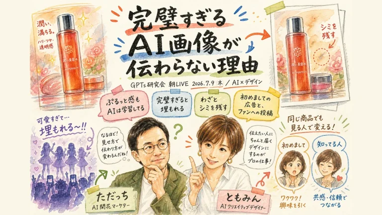 完璧すぎるAI画像が伝わらない理由 アイキャッチ