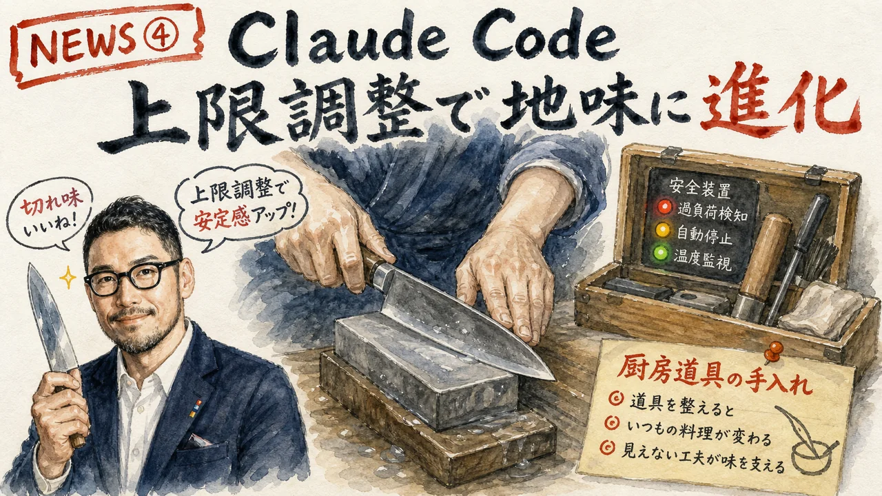 NEWS④ 発表:2026-07-16 Claude Code v2.1.212 上限調整 サブエージェント更新 グラレコ