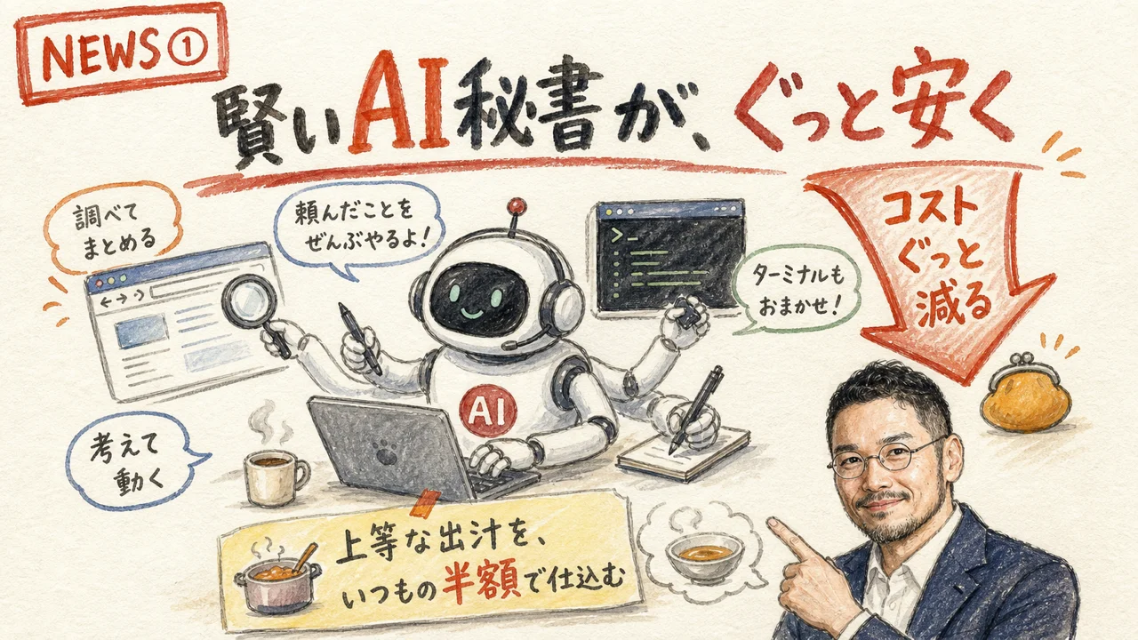 Claude Sonnet 5 が低価格で登場した図解