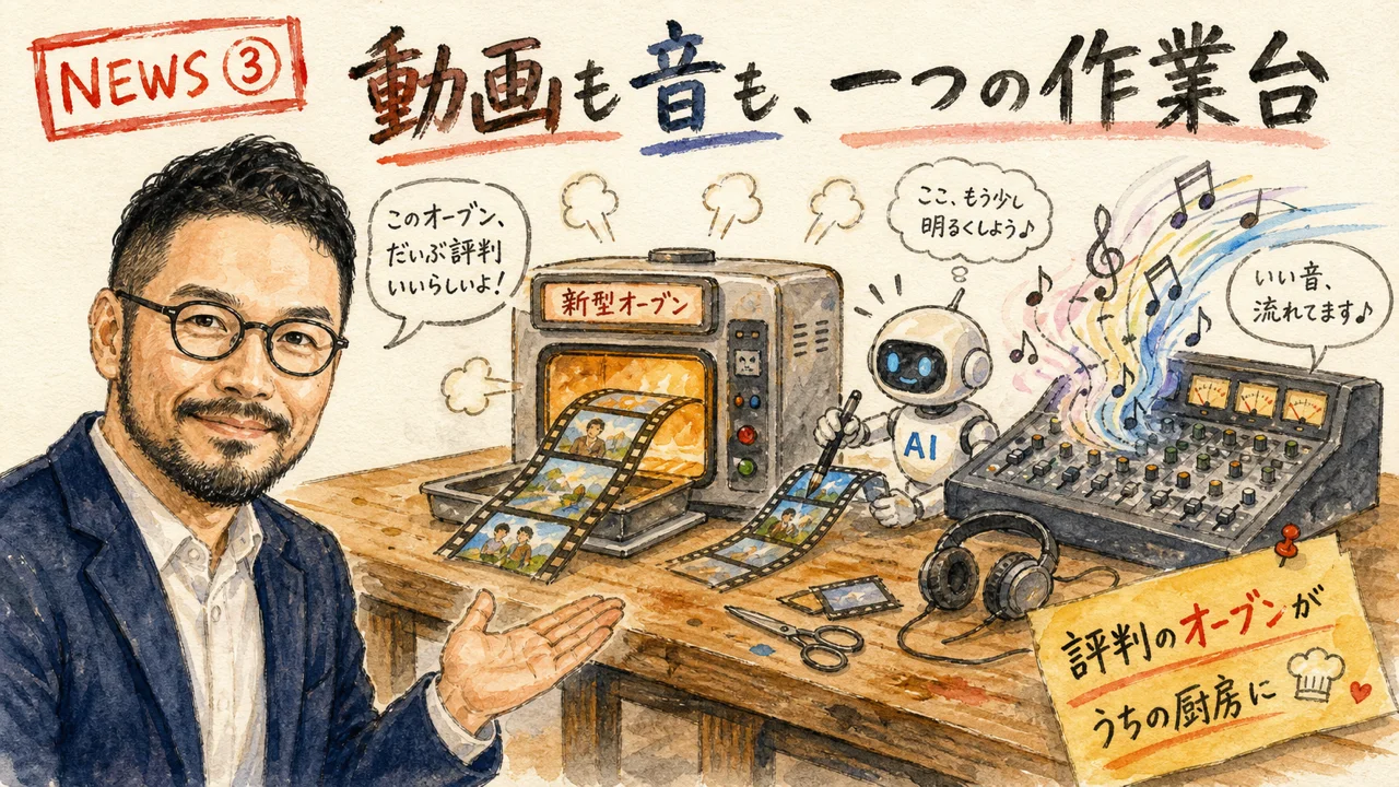 RunwayにGemini Omni Flashが搭載された図解