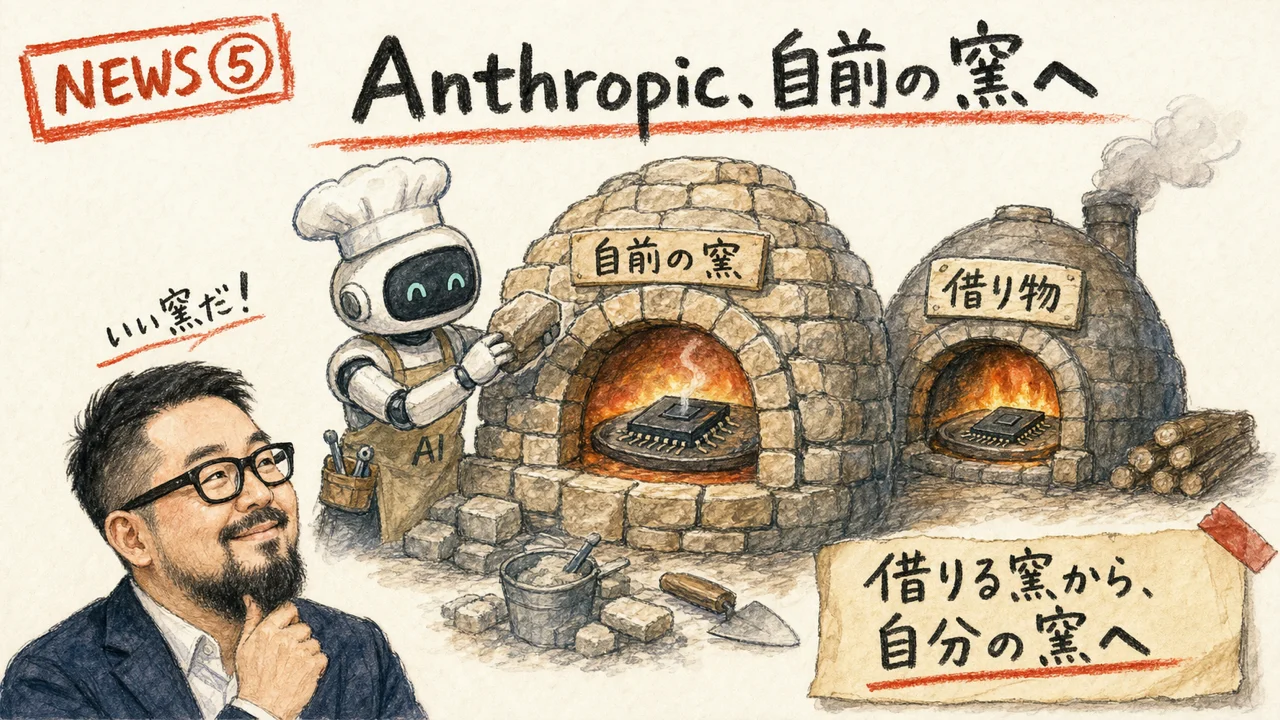 AnthropicがSamsungとカスタムチップを協議している図解